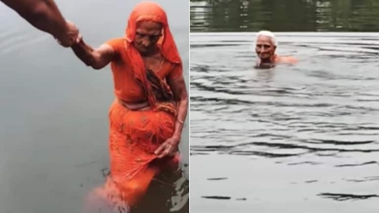 105 साल की उम्र में जलपरी की तरह तैरती हैं दादी, तैराकी में अच्छे-अच्छों को दे देंगी टक्कर, देखकर लोग हैरान 105 साल की उम्र में जलपरी की तरह तैरती हैं दादी, तैराकी में अच्छे-अच्छों को दे देंगी टक्कर, देखकर लोग हैरान
