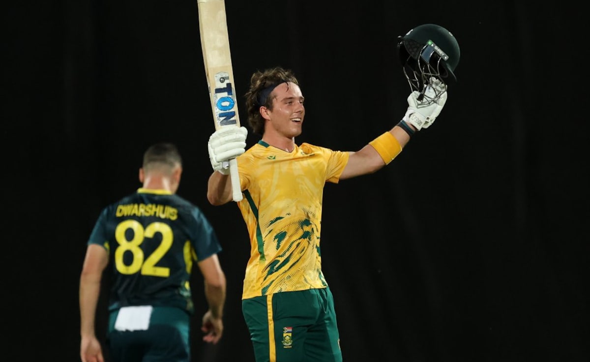 Australia vs South Africa Live Score Updates 2nd T20I: Dewald Brevis Hits Fiery Ton, 3-Down SA Eye Huge Total vs Australia