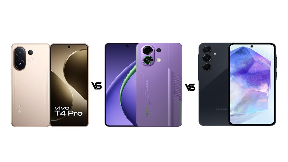 Vivo T4 Pro vs Oppo K13 Turbo vs Samsung Galaxy A55: देखिए कंपेरिजन, कौन सा है बेहतर