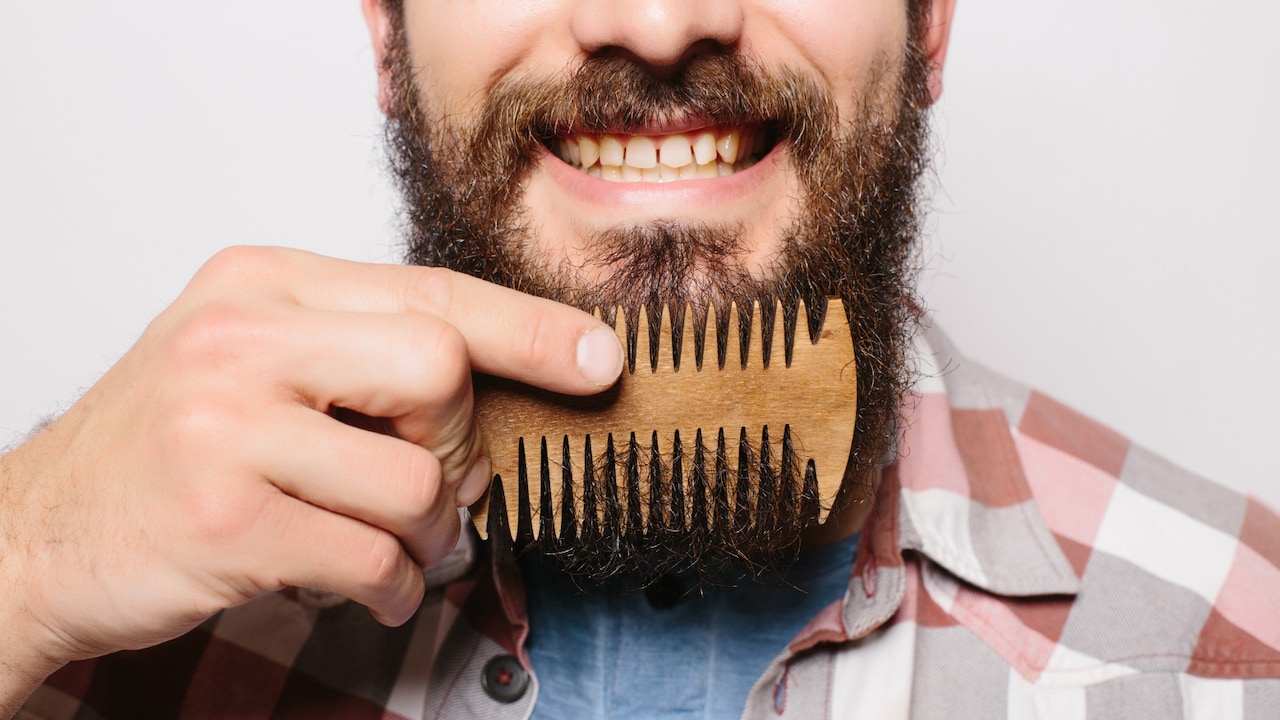 Comb or brush your beard