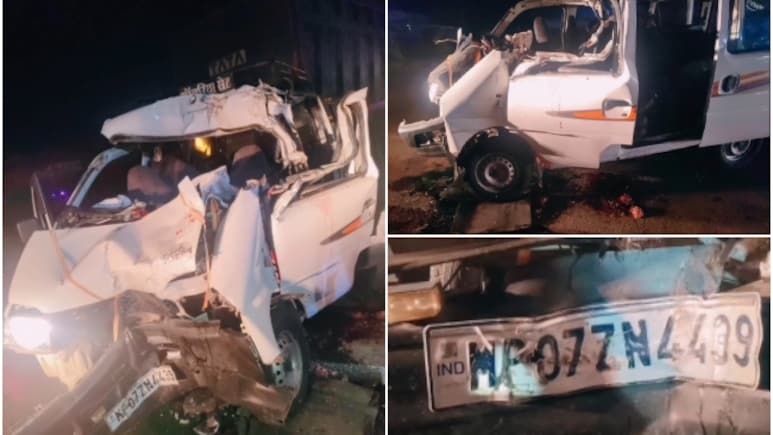 Rajasthan Road Accident: बूंदी नेशनल हाईवे 27 पर भीषण हादसा, मध्य प्रदेश के 4 लोगों की दर्दनाक मौत, कई घायल Rajasthan Road Accident: बूंदी नेशनल हाईवे 27 पर भीषण हादसा, मध्य प्रदेश के 4 लोगों की दर्दनाक मौत, कई घायल