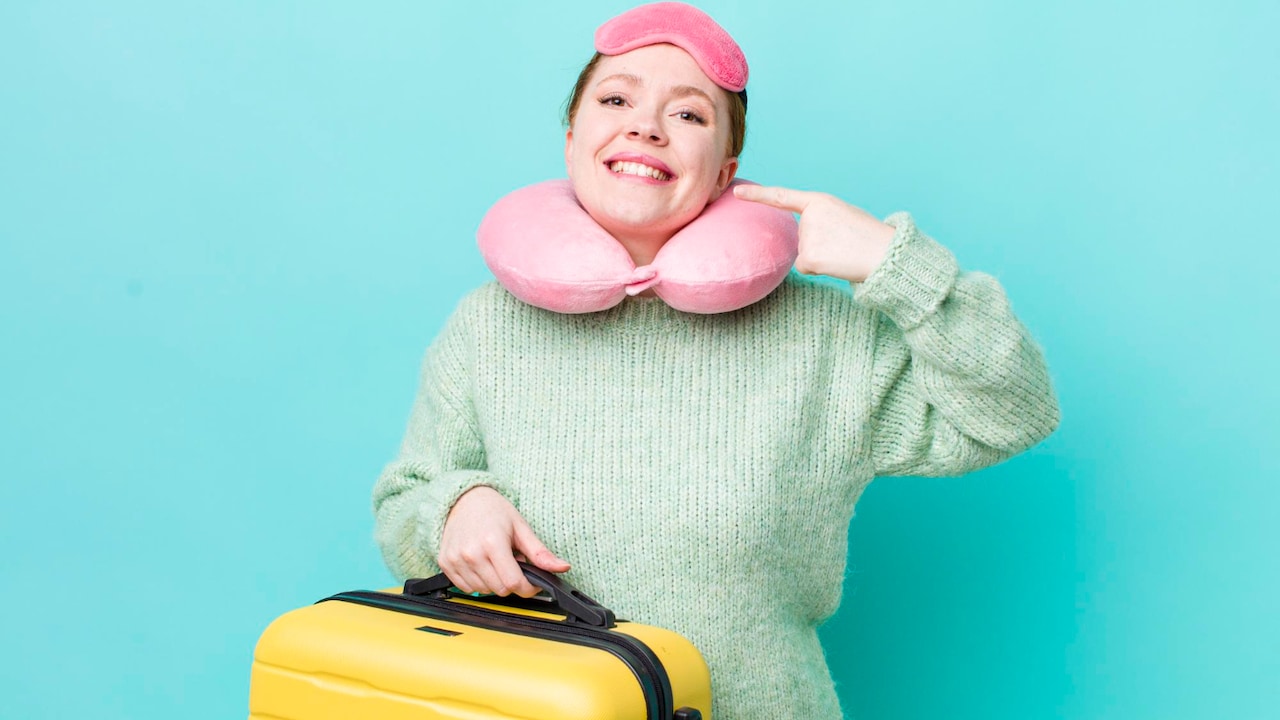 J-shape travel pillows
