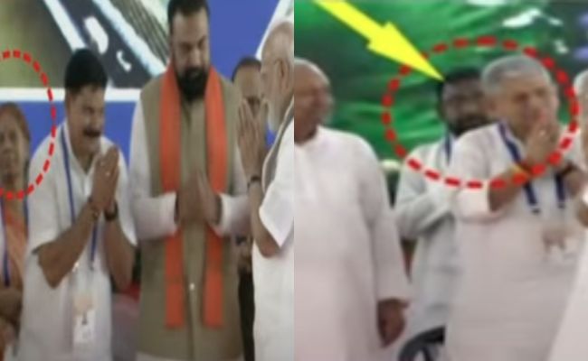 2 MLAs From Lalu Yadav's Party On Stage At PM's Bihar Event, BJP Responds