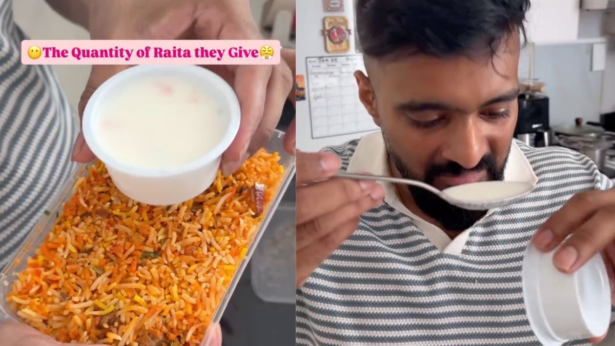 Man Orders Biryani, Gets A Teaspoon Of Raita. Internet Can't Stop Laughing