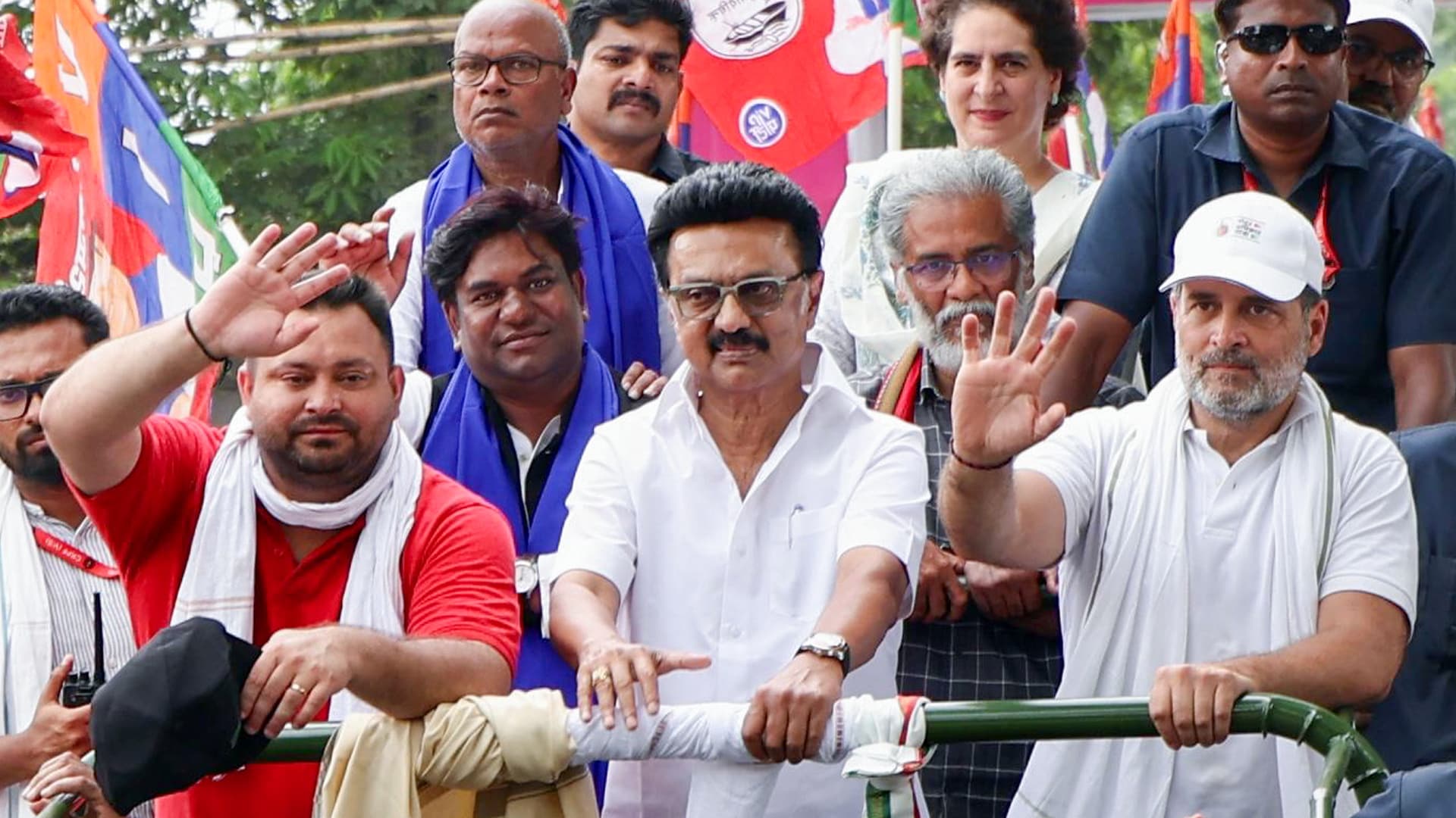 'Out Of Sync Dynasts': BJP's Jibe At Rahul Gandhi, Tejashwi Yadav And MK Stalin