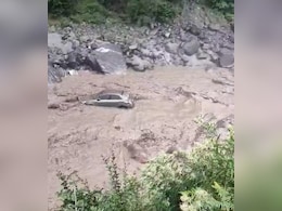 Video: Car, With People Inside, Swept Away In Uttarakhand Flash Flood Video: Car, With People Inside, Swept Away In Uttarakhand Flash Flood