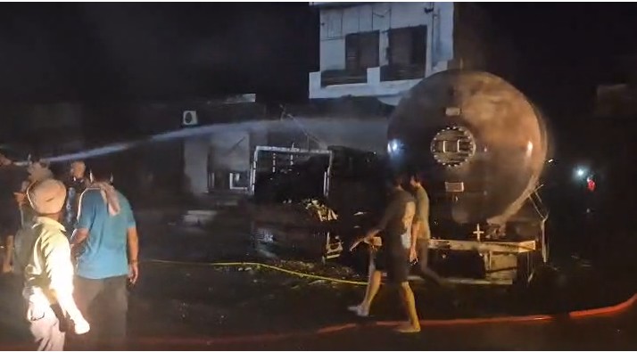 LPG Tanker Explosion In Punjab Kills One, Injures Others