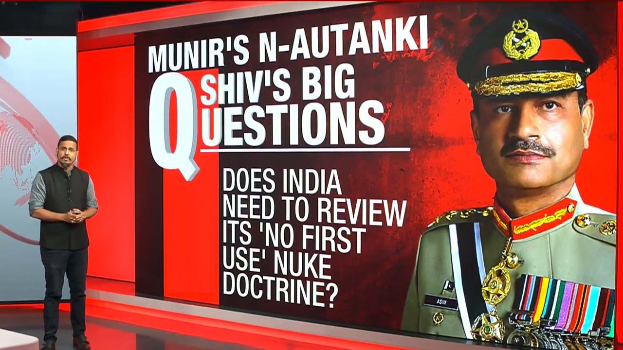 Video : Asim Munir's N-Autanki: Shiv Asks Big Questions