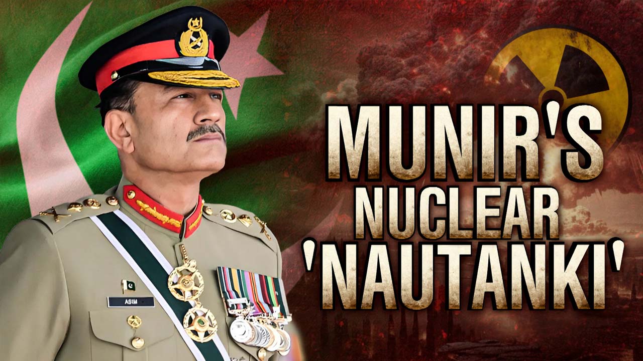 Won't Give In To Nuke-Blackmail: India On Asim Munir Comments