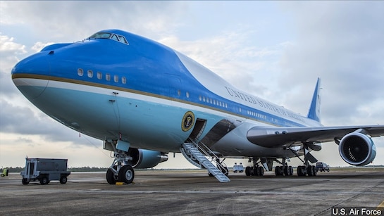 On Way To London, Trump's Air Force One Has Close Encounter With Another Plane: Report