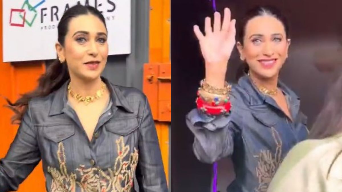 Watch: Karisma Kapoor Spotted Shooting In Mumbai Amid Sunjay Kapur Estate Row