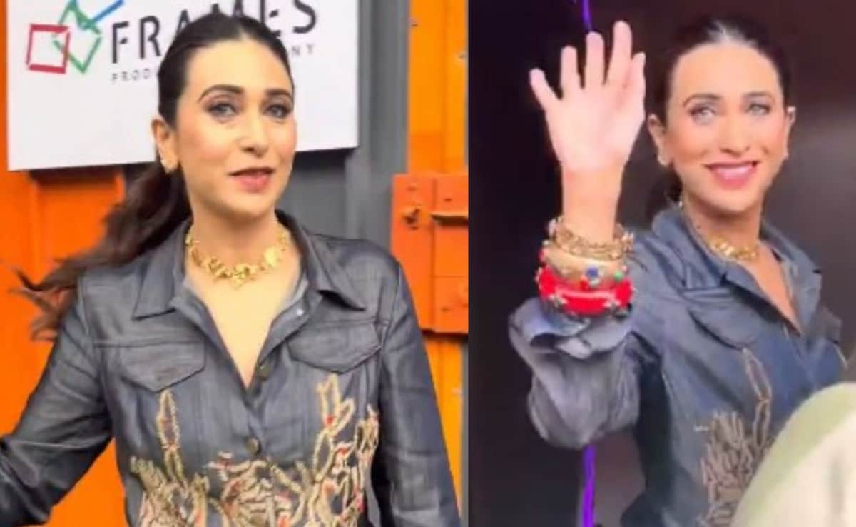 Watch: Karisma Kapoor Spotted Shooting In Mumbai Amid Sunjay Kapur Estate Row