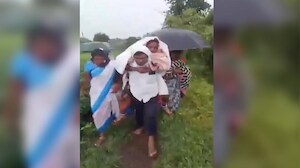 No Road Access In Telangana's Sangareddy, Woman Gives Birth On Way To Hospital
