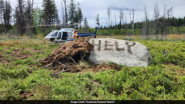 Man Rescued After Carving 'HELP' On Rock, Survives 9 Days On Pond Water Man Rescued After Carving 'HELP' On Rock, Survives 9 Days On Pond Water