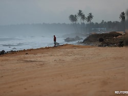 Hurricane Erin Stirs Up Strong Winds, Floods Highway On Path Towards Sea