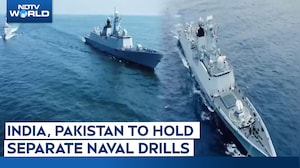 India, Pakistan To Hold Separate Naval Drills In Arabian Sea