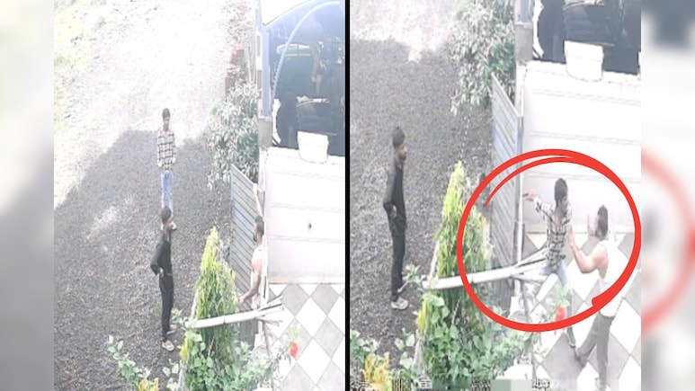 दिनदहाड़े घर में घुसा और चाकू से किए कई वार! दो बदमाशों की चाकूबाजी CCTV कैमरे में हुई कैद