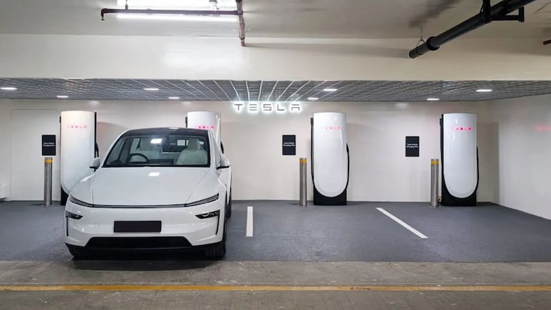 Tesla Launches India's First Supercharger In Mumbai, Check Details
