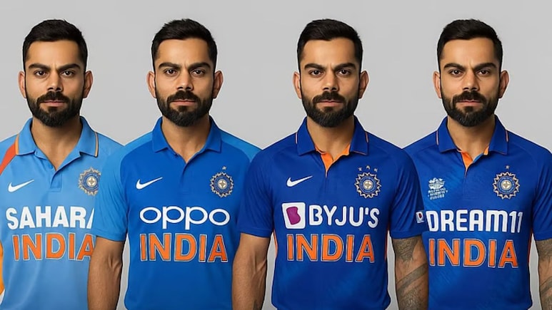 Team India Jersey Sponsorship: टीम इंडियाच्या जर्सीवर झळकणं 'अशुभ'? या 5 कंपन्यांचं दिवाळ निघालं Team India Jersey Sponsorship: टीम इंडियाच्या जर्सीवर झळकणं 'अशुभ'? या 5 कंपन्यांचं दिवाळ निघालं