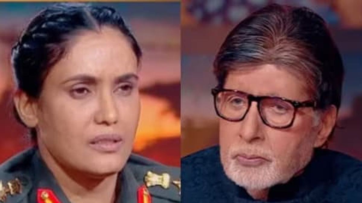 On <i>KBC 17</i> Special, Col Sofiya Qureshi Tells Amitabh Bachchan "Why Operation Sindoor Was Needed"