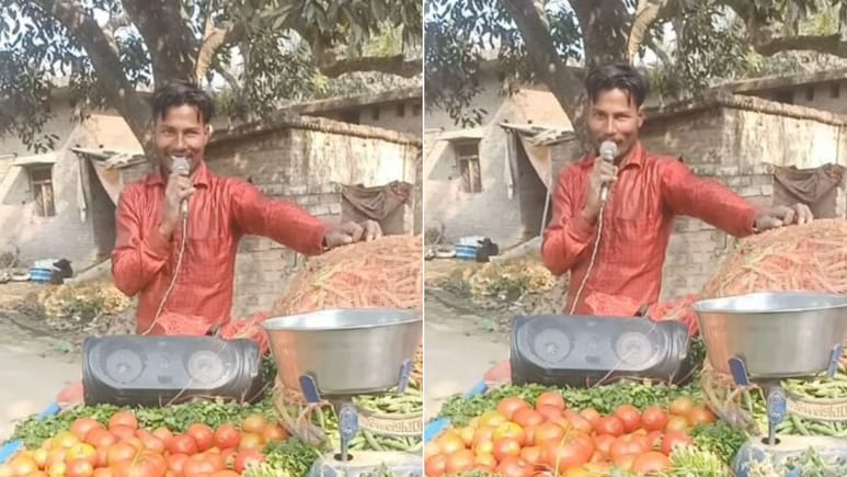 जब 'रावण' निकला सब्जी बेचने ! बोला- बाहर निकल... पब्लिक ने ली खूब मौज, वायरल Video देख नहीं रुकेगी हंसी जब 'रावण' निकला सब्जी बेचने ! बोला- बाहर निकल... पब्लिक ने ली खूब मौज, वायरल Video देख नहीं रुकेगी हंसी