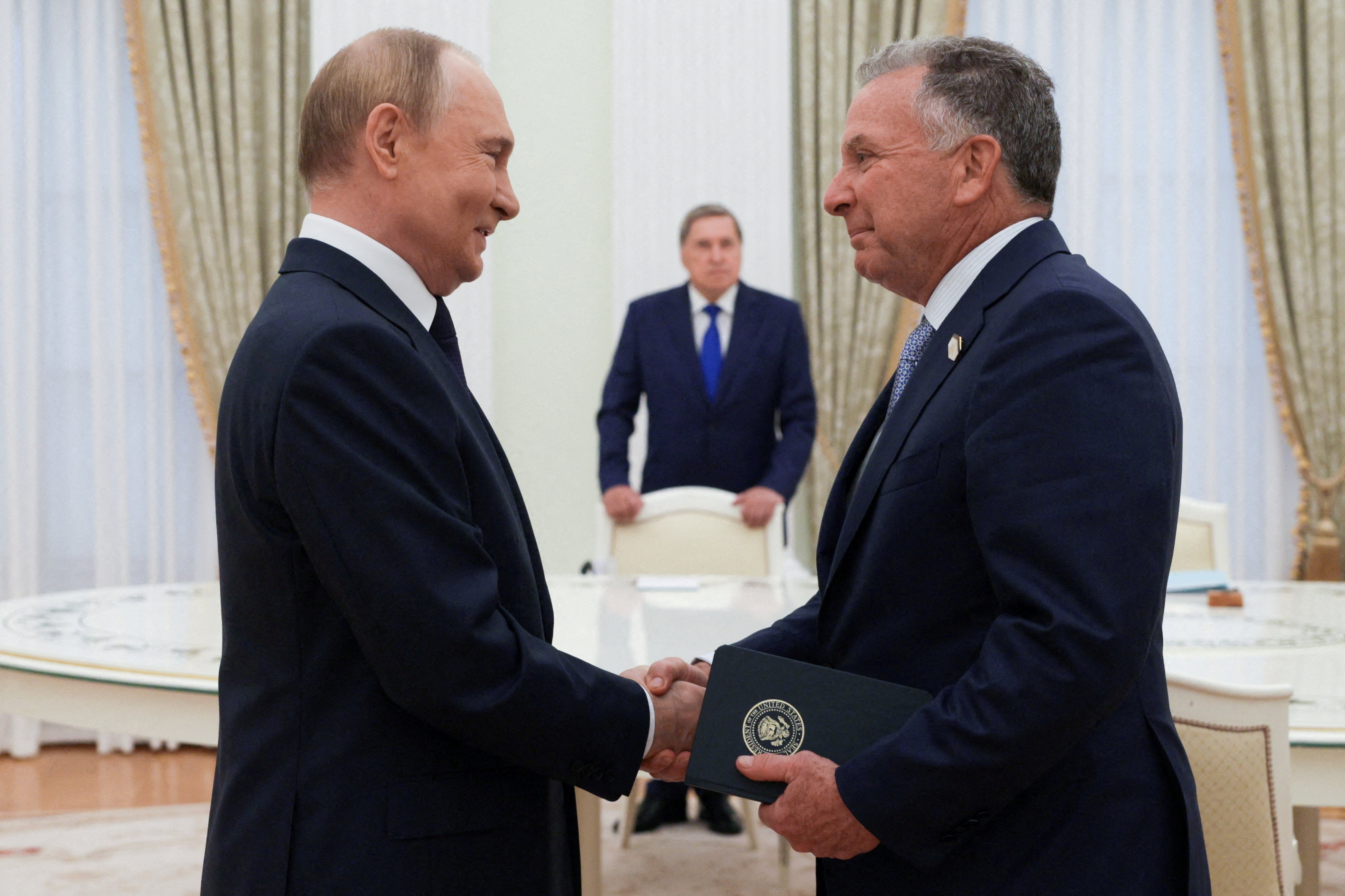 US Envoy Meets Putin In Moscow As Trump's Ukraine Ceasefire Deadline Looms