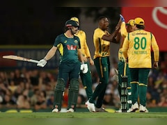 1st T20I Live: Ryan Rickelton Solid But SA 7 Down In Chase vs Australia