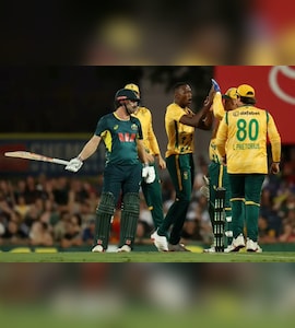 Australia vs South Africa, 1st T20I, Live Score Updates: Glenn Maxwell Flops Again, Australia 6 down In 8 Overs vs SA