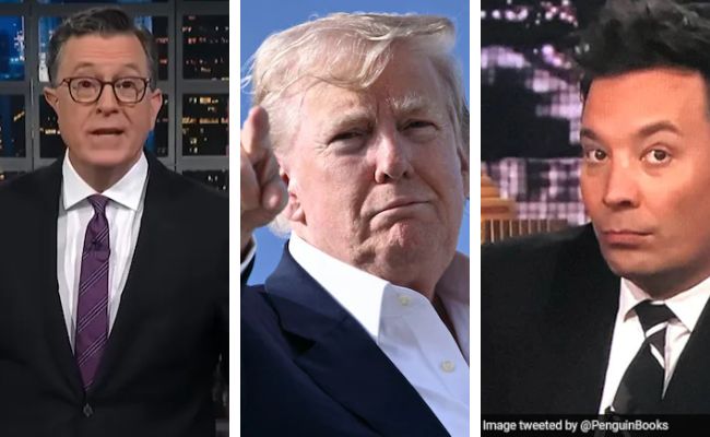 Colbert, Fallon, Kimmel Have No Talent: Trump As 'The Late Show' Is Cancelled