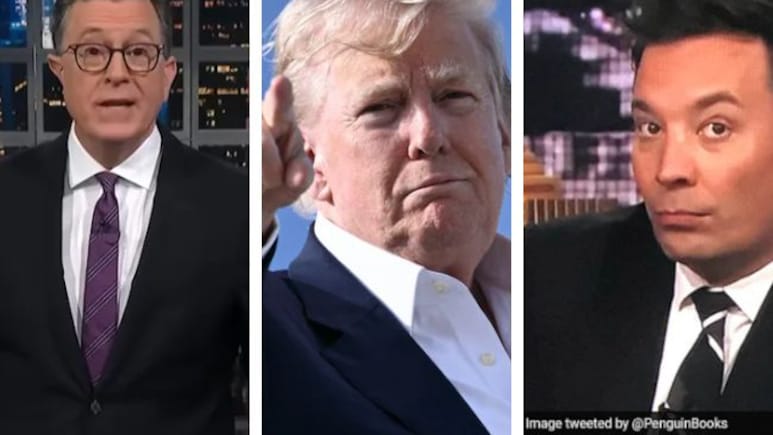 Colbert, Fallon, Kimmel Have No Talent: Trump As 'The Late Show' Is Cancelled