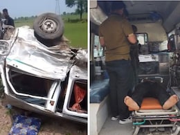 कोटा: स्वतंत्रता दिवस कार्यक्रम से आ रही स्कूल वैन और कार में जोरदार टक्कर, 11 बच्चे घायल; अस्पताल में भर्ती  कोटा: स्वतंत्रता दिवस कार्यक्रम से आ रही स्कूल वैन और कार में जोरदार टक्कर, 11 बच्चे घायल; अस्पताल में भर्ती