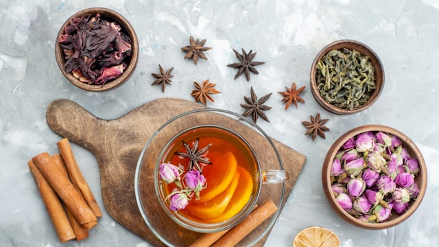 Incorporating warm, soothing teas can be a comforting approach