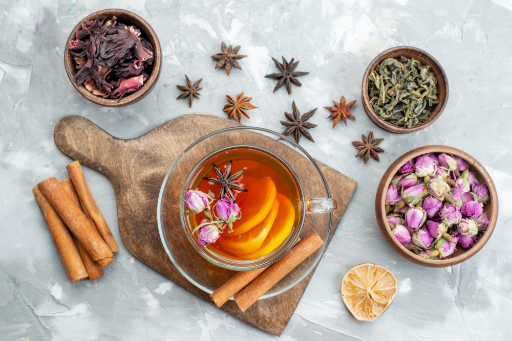 Incorporating warm, soothing teas can be a comforting approach