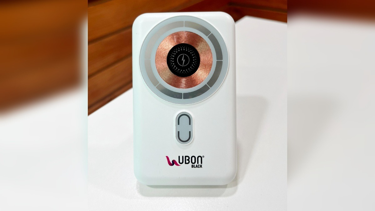 UBON ने लॉन्च किया 10,000mAh की कैपेसिटी वाला मैग्नेटिक वायरलेस चार्जिंग पावर बैंक
