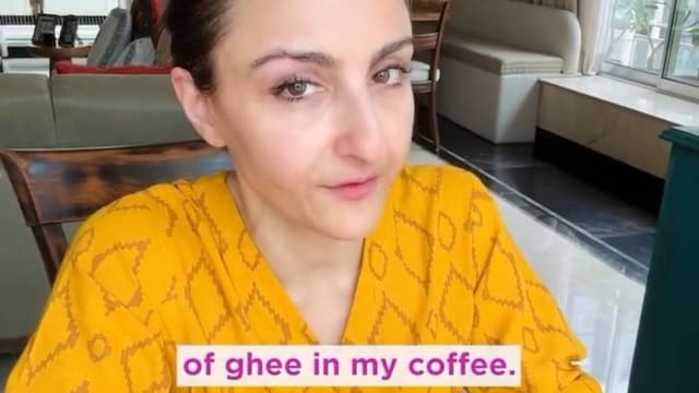 Ghee coffee can help boost energy levels
