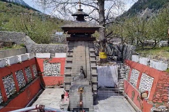 कल्प केदार मंदिर पर कुदरत की मार, मलबे में दबा महाभारत युग का आस्था स्थल
