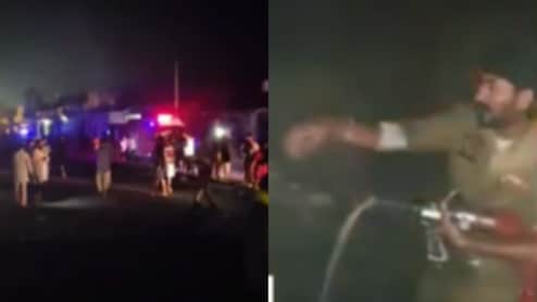 पंजाब के होशियारपुर में धमाका, वाहनों से भिड़ा गैस टैंकर, कई लोगों के घायल होने के खबर