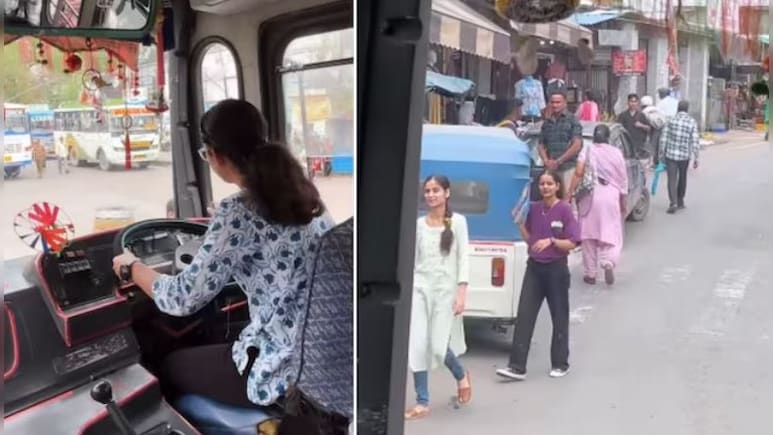 जब महिला बस ड्राइवर को देख लोग रह गए हैरान, ड्राइविंग देख थम गई सबकी नजरें