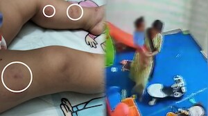 On CCTV, Noida Daycare Attendant Hits 15-Month-Old, Drops Her Intentionally