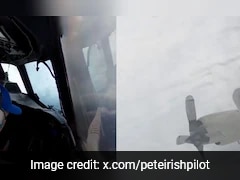 Watch: US Air Force Aircraft Flies Into Eye Of Hurricane Erin