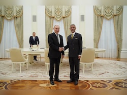 Foreign Minister S Jaishankar Meets Russian President Vladimir Putin In Moscow