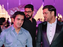 MS Dhoni, Gautam Gambhir Spotted Together At High-Profile Wedding Ceremony. Picture Is Viral On Internet MS Dhoni, Gautam Gambhir Spotted Together At High-Profile Wedding Ceremony. Picture Is Viral On Internet