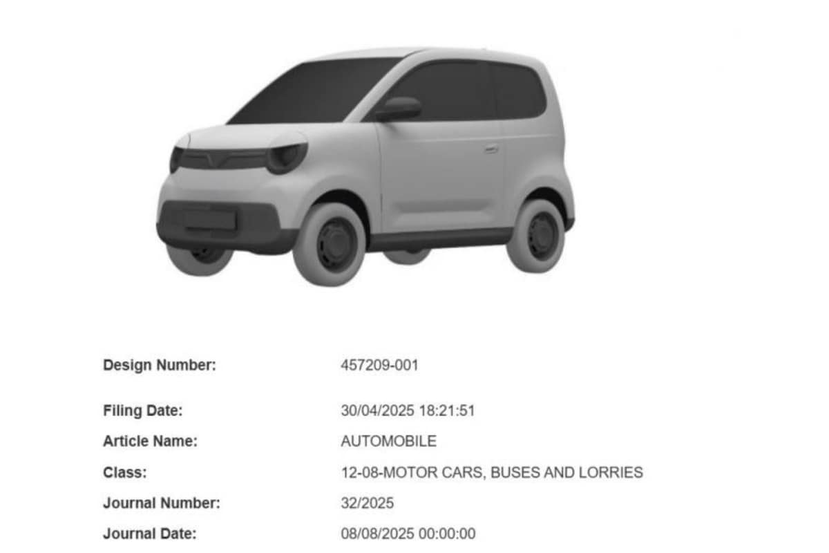 VinFast Minio Green EV Design Patent VinFast Minio Green EV Design Patent