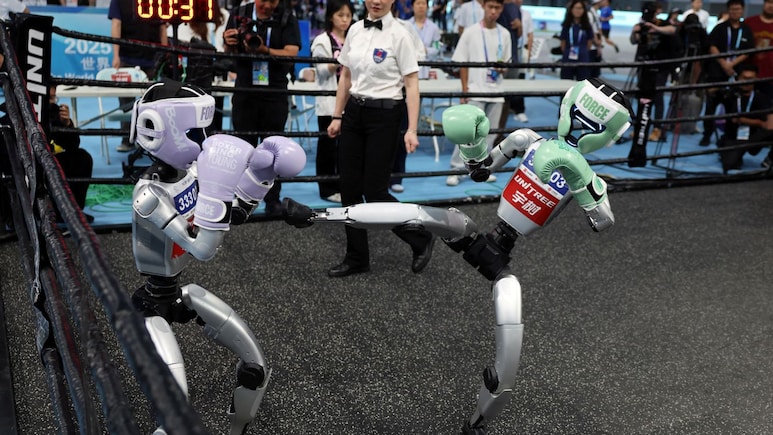 Beijing's World Humanoid Robot Games Shows A Human Touch Is Still Needed Beijing's World Humanoid Robot Games Shows A Human Touch Is Still Needed