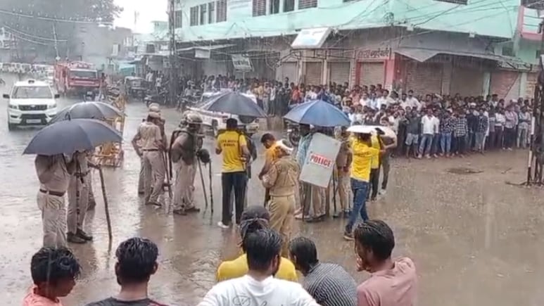 राजस्थान के बारां में RSS के पथ संचलन के दौरान बवाल, विरोध के चलते दिनभर रहा तनाव