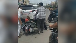 Video: Man Beaten With Bat In Hyderabad Road Rage, Case Against AIMIM Leader