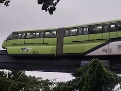 Mumbai Monorail With 400 Passengers Breaks Down Amid Heavy Rain