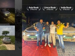 Tata Harrier.ev Becomes First Electric Car To Ace Desert Quest Rally