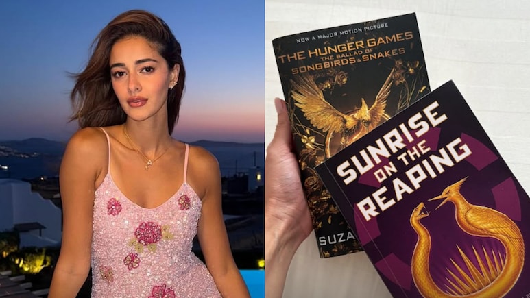 Ananya Panday Spends Her Weekend Reading <i> The Hunger Games</i> Prequels
