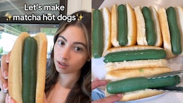 "Don't Need Matcha On Everything": Internet Reacts To Vlogger's Matcha Hot Dog Recipe
